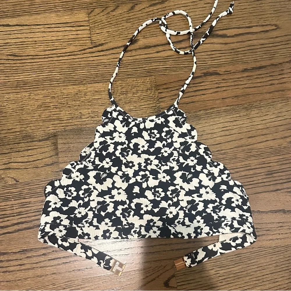 Marysia Black/White high neck bikini - Picture 1 of 4